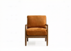 Alden Chair Ochre Walnut detail