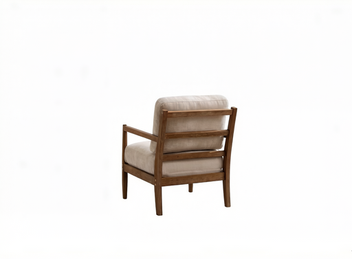 Alden Chair Beige Walnut detail