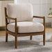 Alden Chair Beige Walnut