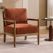 Alden Chair Burgundy Walnut