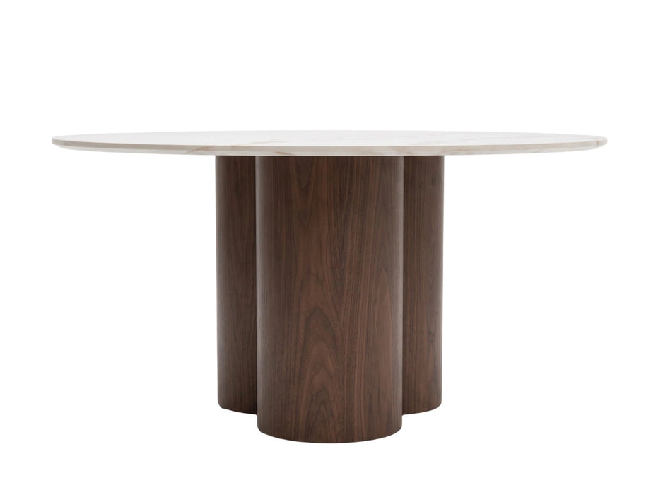 Gresham Coffee Table 80cm Round - Brown
