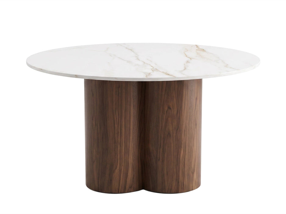 Gresham Coffee Table 80cm Round - Brown