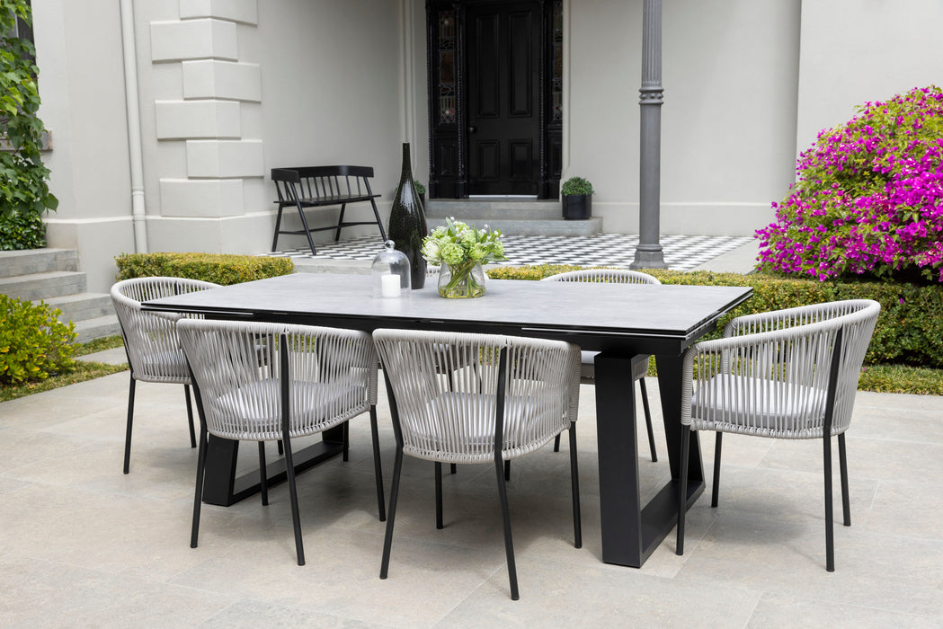 Sebastian Outdoor Chair Pebble (Set of 2)