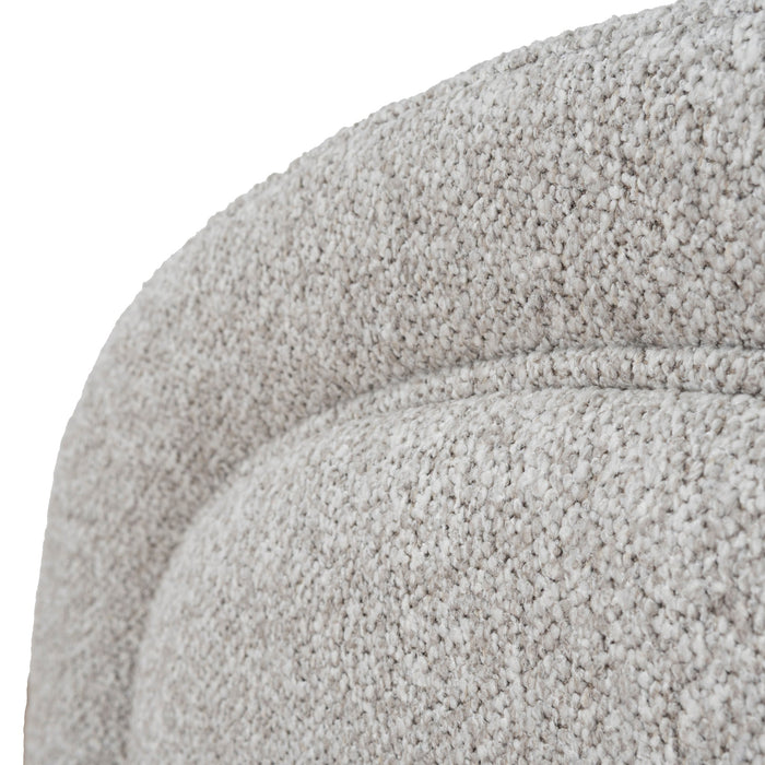 Rumina Single Bedhead - Clay Grey