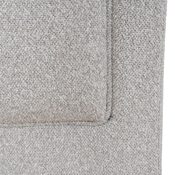 Rumina Single Bedhead - Clay Grey
