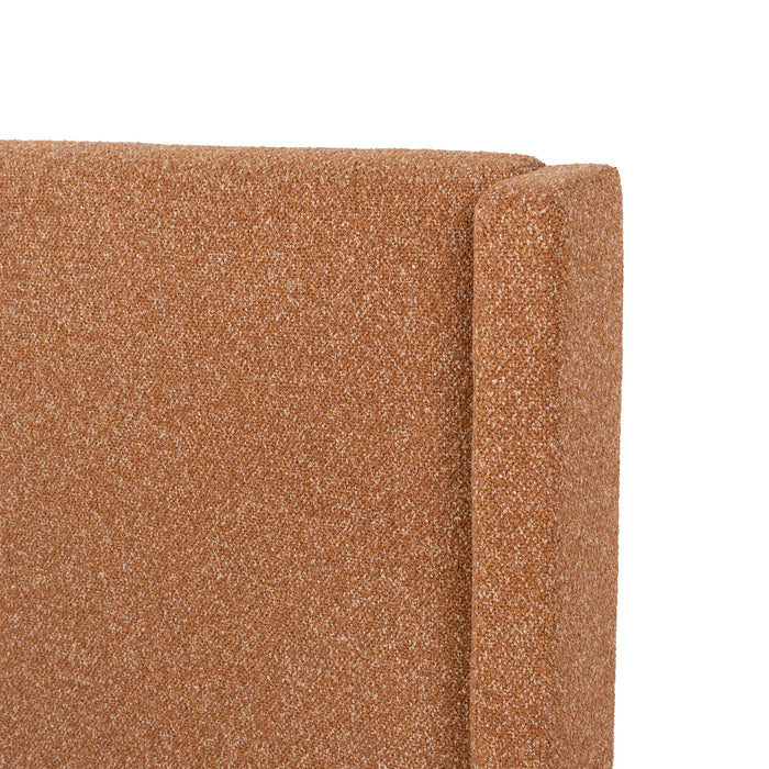 Rakiya Single Bedhead - Copper Brown