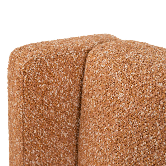 Rakiya Single Bedhead - Copper Brown