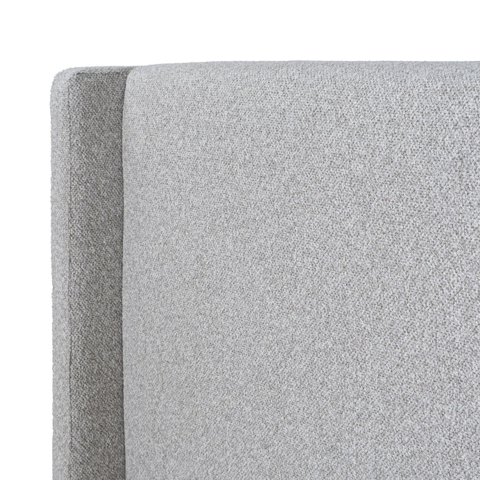 Rakiya Single Bedhead - Clay Grey