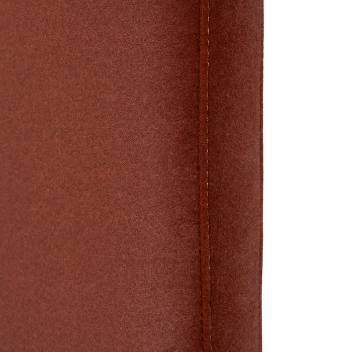 Grimaldo King Bedhead - Burnt Maroon