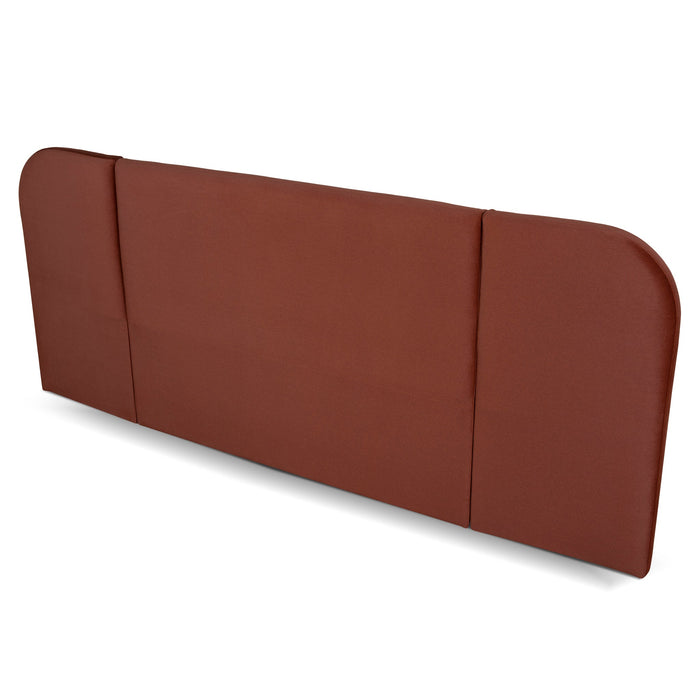 Grimaldo Queen Bedhead - Burnt Maroon