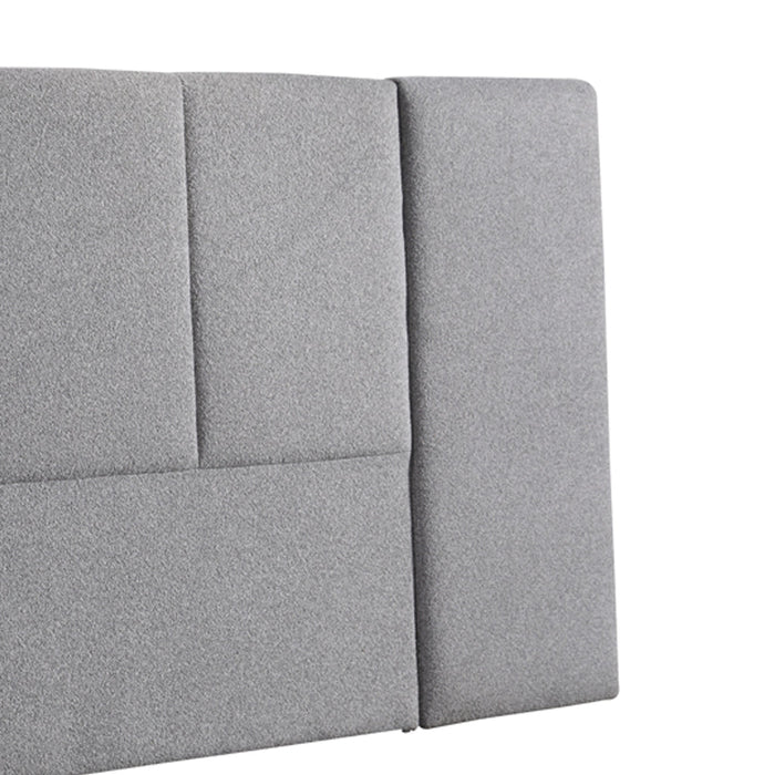 Solis Queen Bedhead - Storm Grey