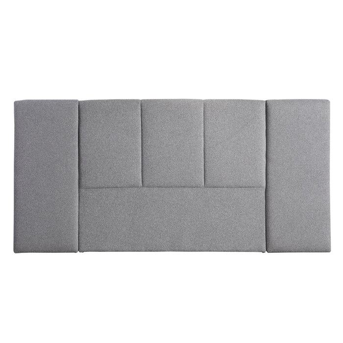 Solis Queen Bedhead - Storm Grey