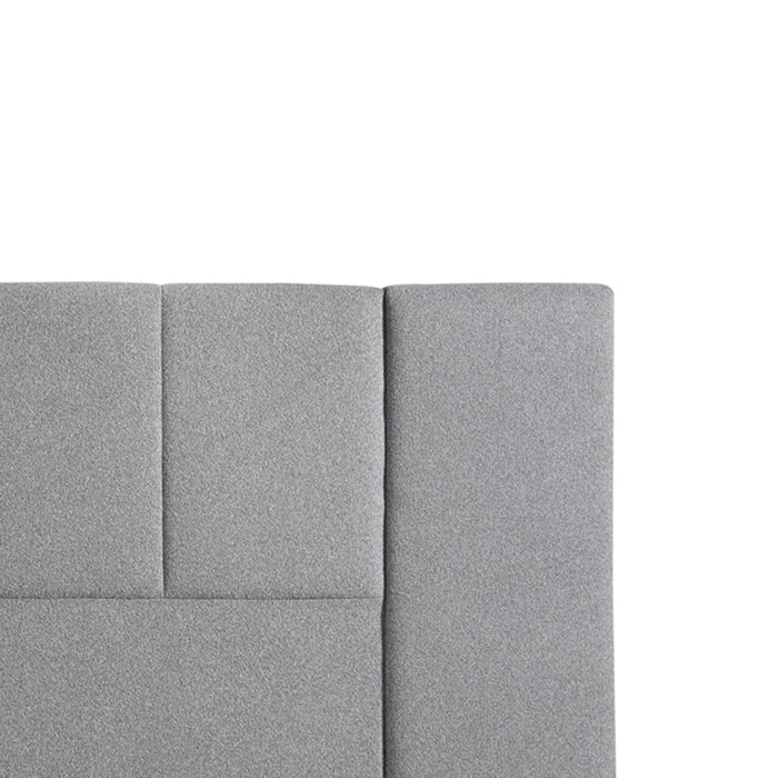 Solis Queen Bedhead - Storm Grey