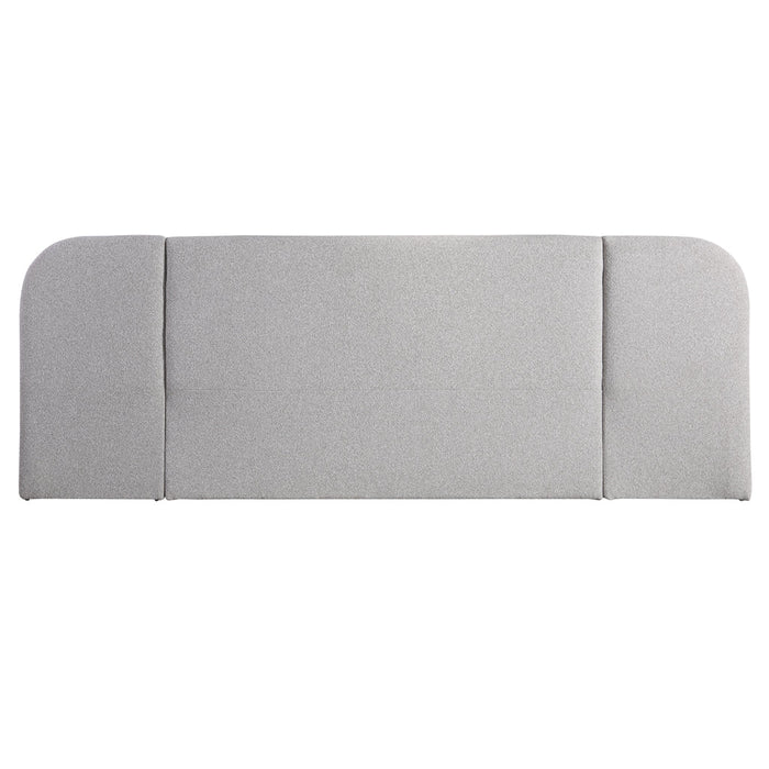 Grimaldo Queen Bedhead - Clay Grey