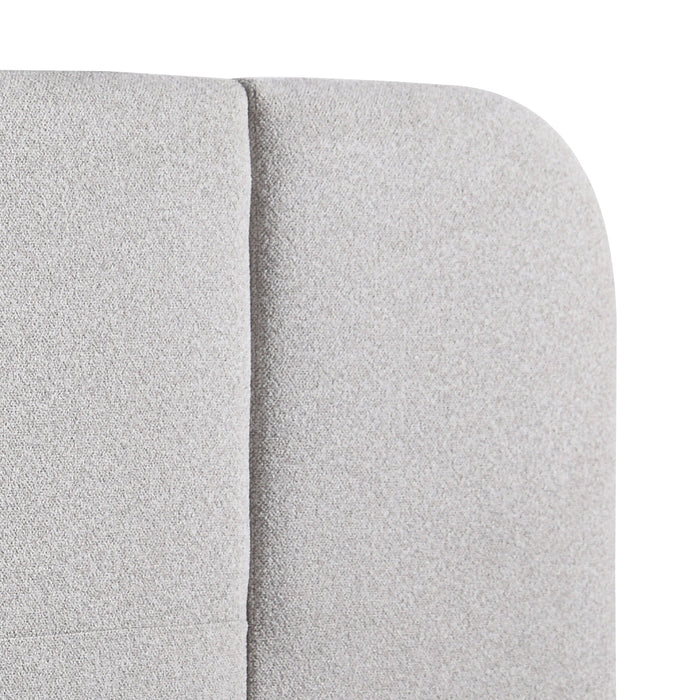 Grimaldo Queen Bedhead - Clay Grey