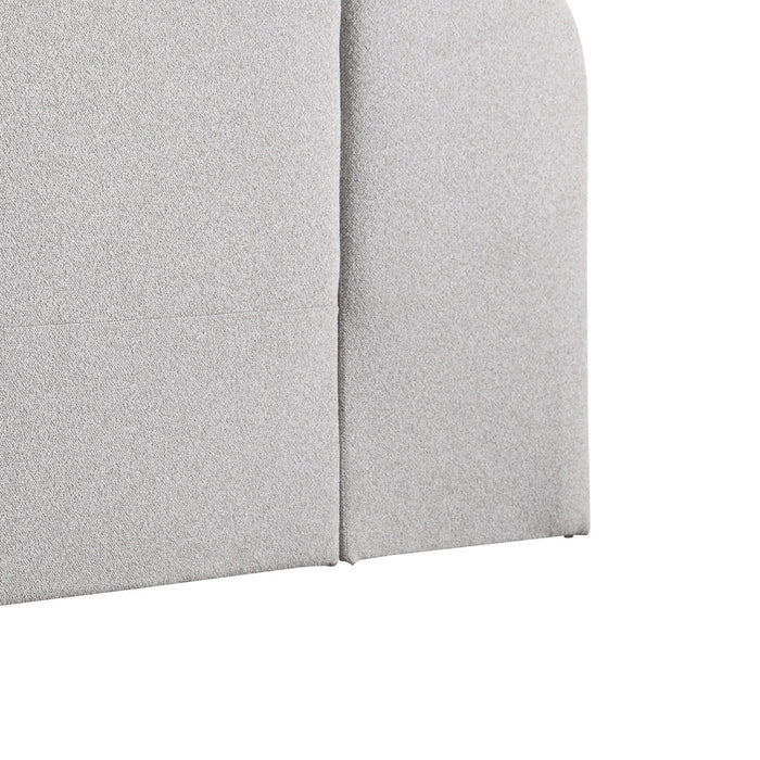 Grimaldo Queen Bedhead - Clay Grey