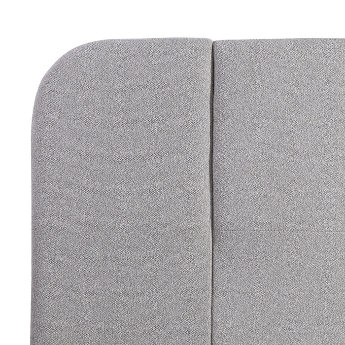 Grimaldo Queen Bedhead - Clay Grey