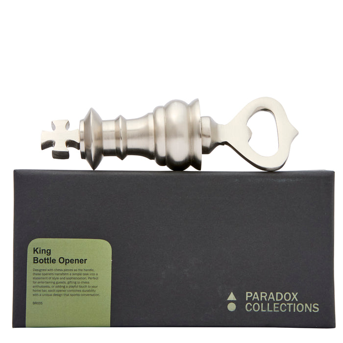 King Bottle Opener - Aluminium