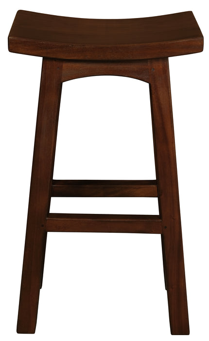 Kyoto Solid Timber Bar Height Stool (Mahogany)