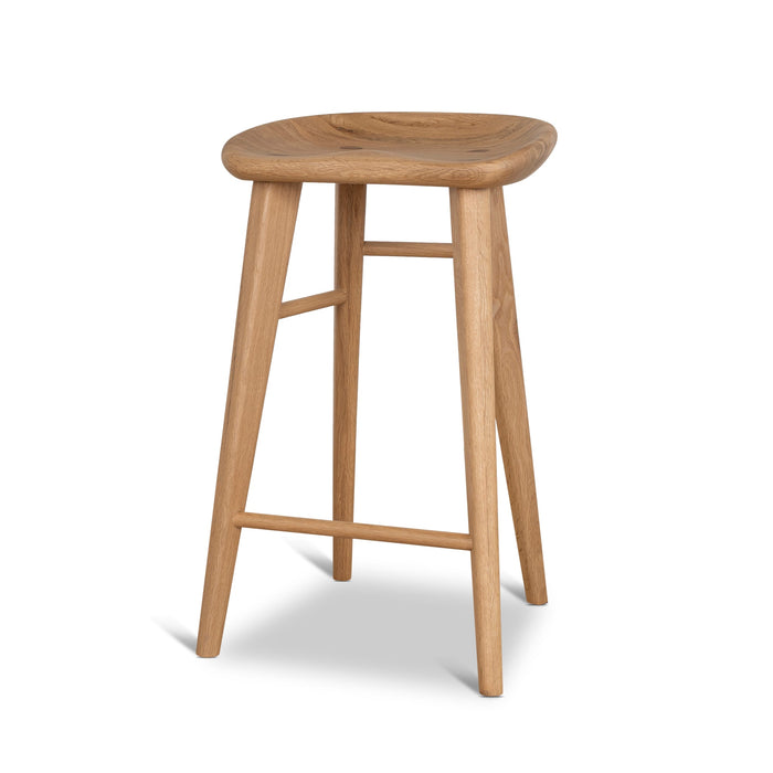 Elvo 65cm Bar Stool - Natural
