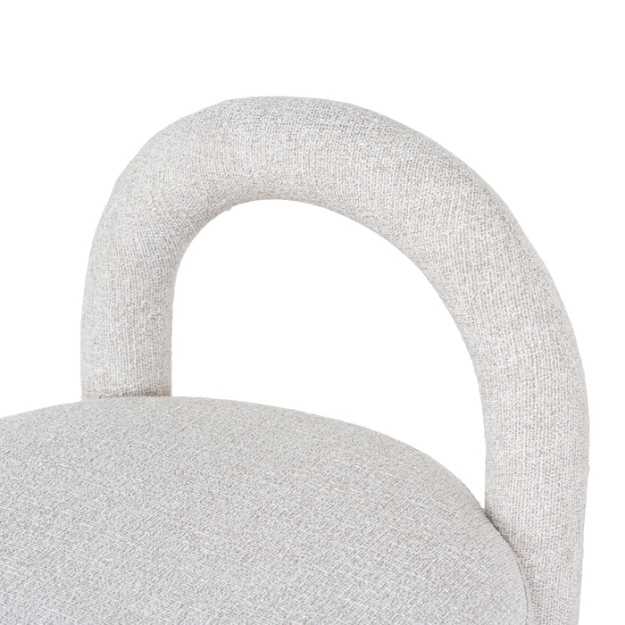 Fusion 65cm Bar Stool - Coastal Beige