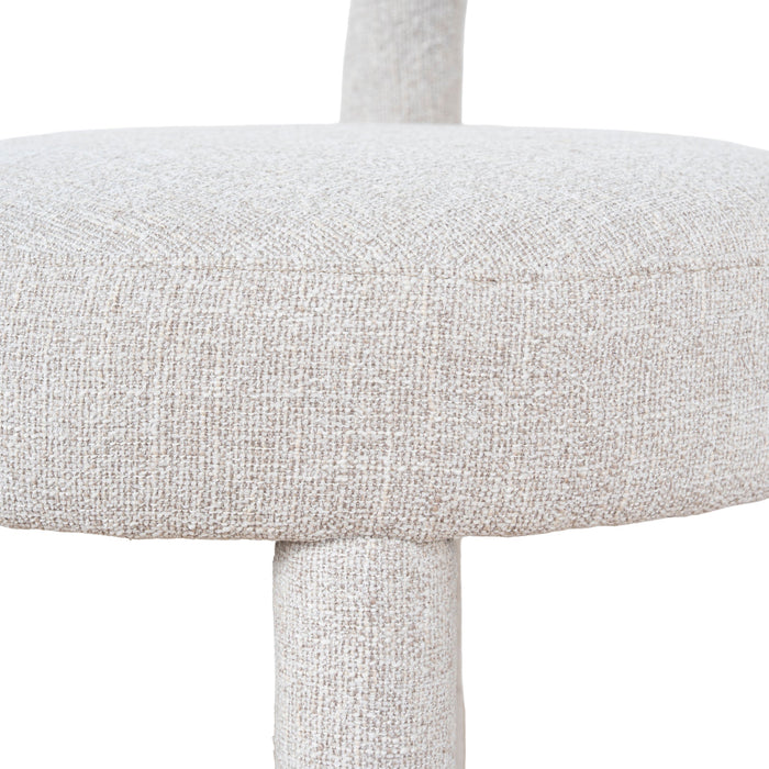Fusion 65cm Bar Stool - Coastal Beige
