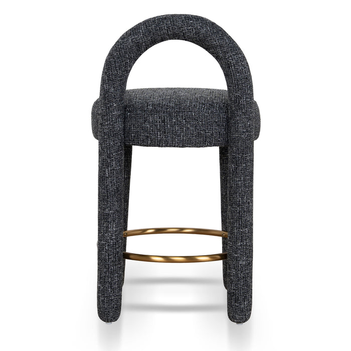 Fusion 65cm Bar Stool - Field Charcoal