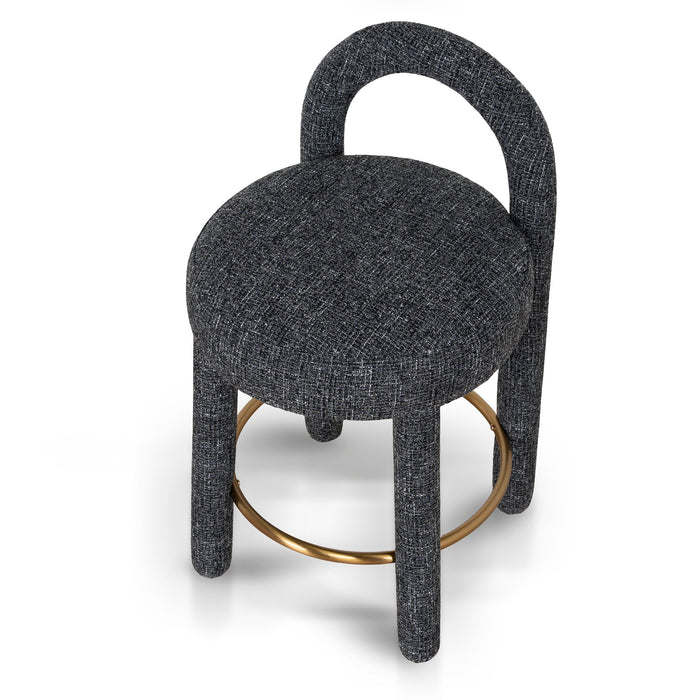 Fusion 65cm Bar Stool - Field Charcoal