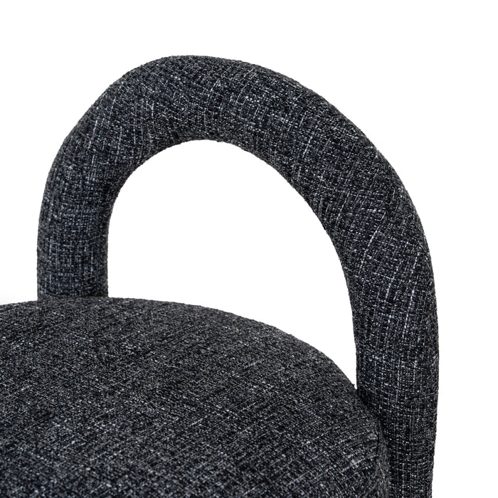 Fusion 65cm Bar Stool - Field Charcoal