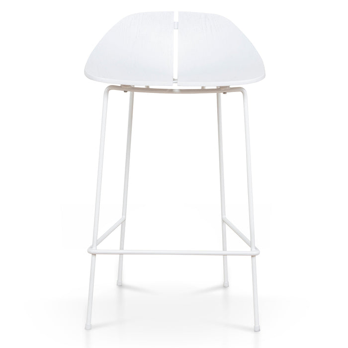 Breeze 65cm Bar Stool - Full White