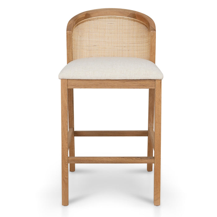 Margie Fabric Barstool - Dawn Beige