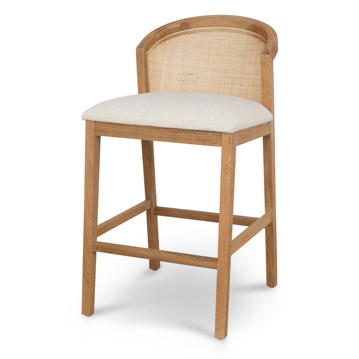 Margie Fabric Barstool - Dawn Beige
