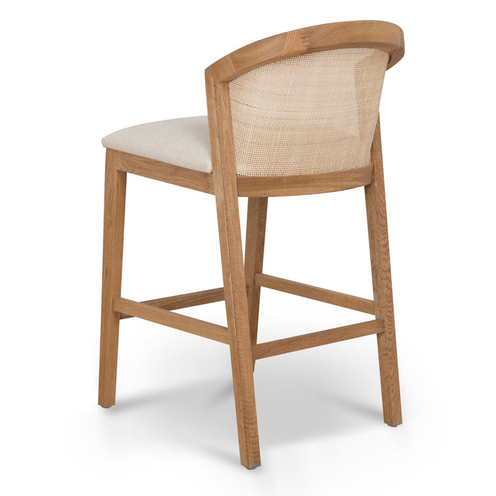 Margie Fabric Barstool - Dawn Beige