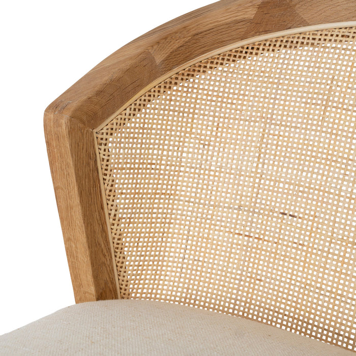 Margie Fabric Barstool - Dawn Beige