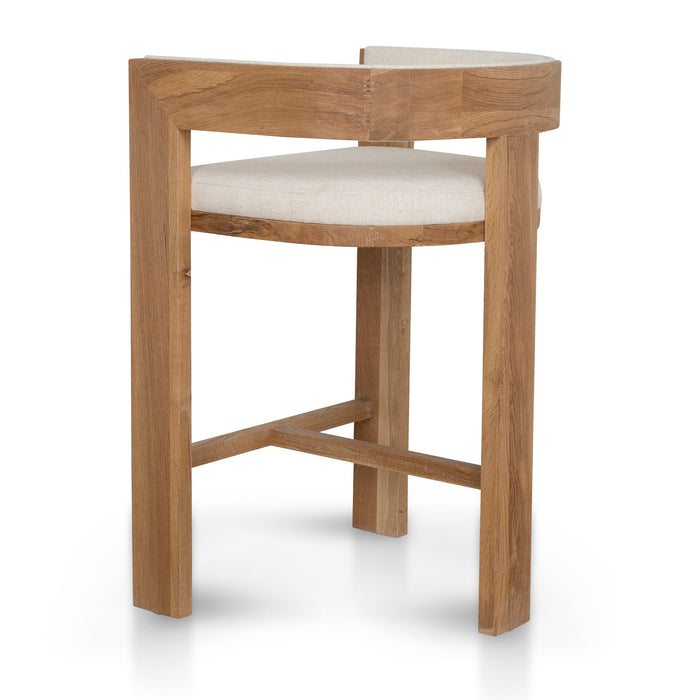 Miles Natural Barstool - Dawn Beige