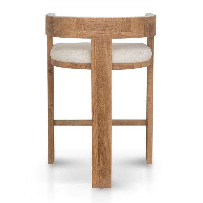 Miles Natural Barstool - Dawn Beige