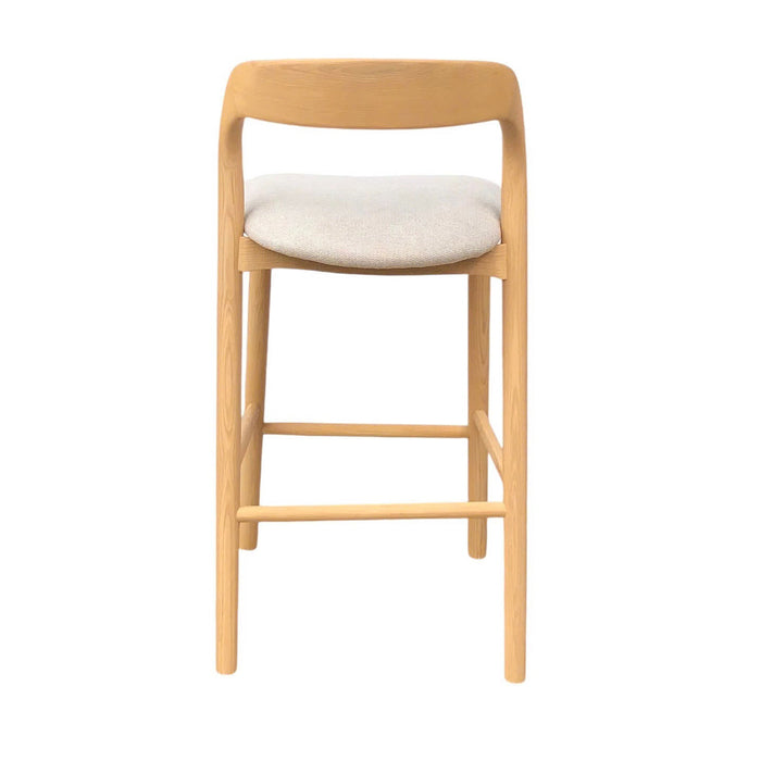 Marlow 65cm Natural Bar Stool - Naxos Beige