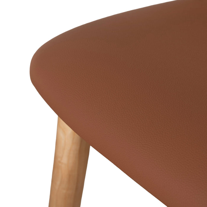 Marlow 65cm Natural Bar Stool - Naxos Tan