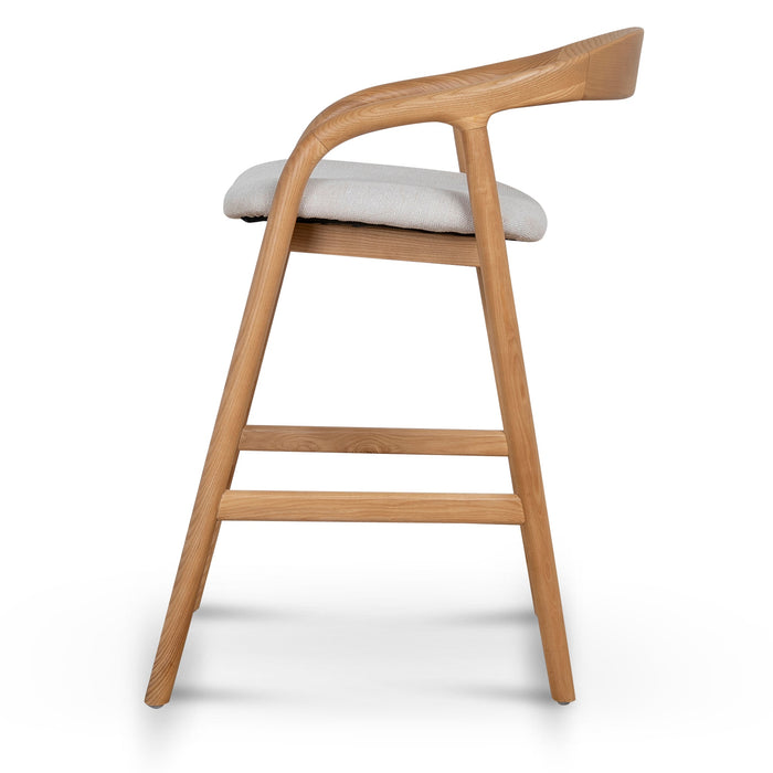 Rowan Natural Bar Stool - Naxos Beige