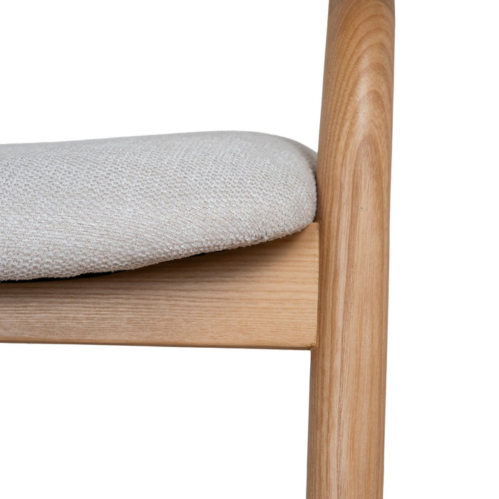 Rowan Natural Bar Stool - Naxos Beige