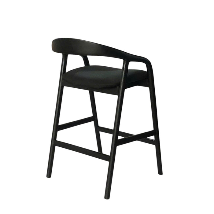 Rowan Bar Stool - Full Black