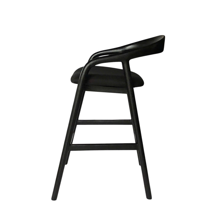 Rowan Bar Stool - Full Black