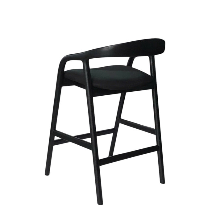 Rowan Bar Stool - Full Black