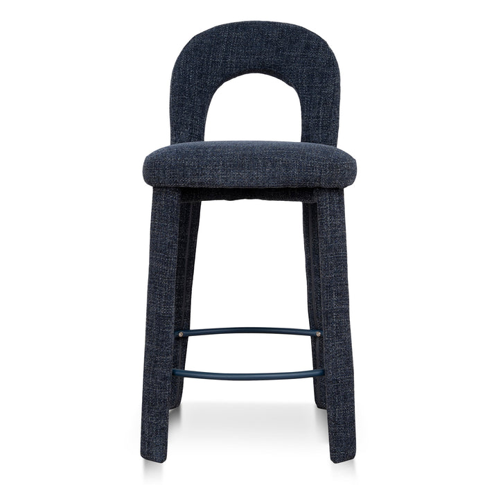 Soreta Blue Sand Barstool - Moss Navy