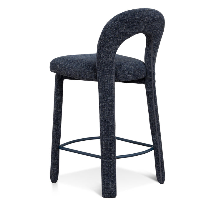 Soreta Blue Sand Barstool - Moss Navy