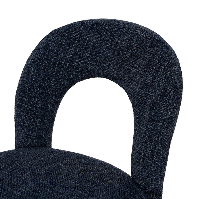 Soreta Blue Sand Barstool - Moss Navy
