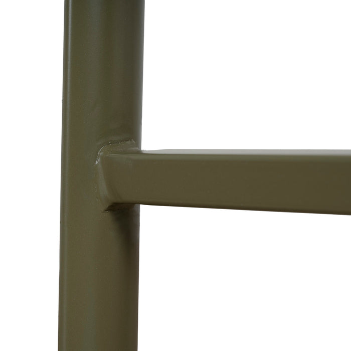 Set of 2 - Elvika Green Barstool - Kaitoke Green