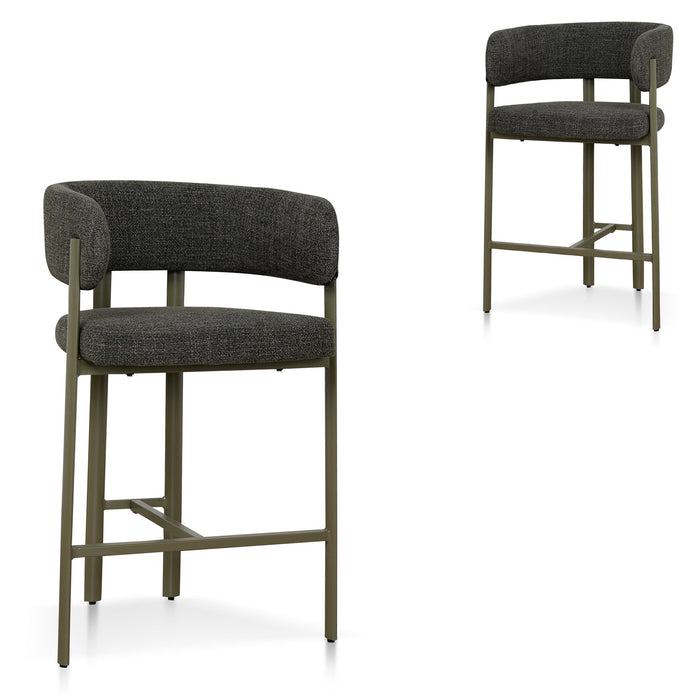 Green Barstool - Kaitoke Green (Set of 2)