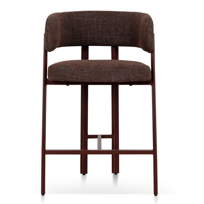 Red Barstool - Moss Brown (Set of 2)