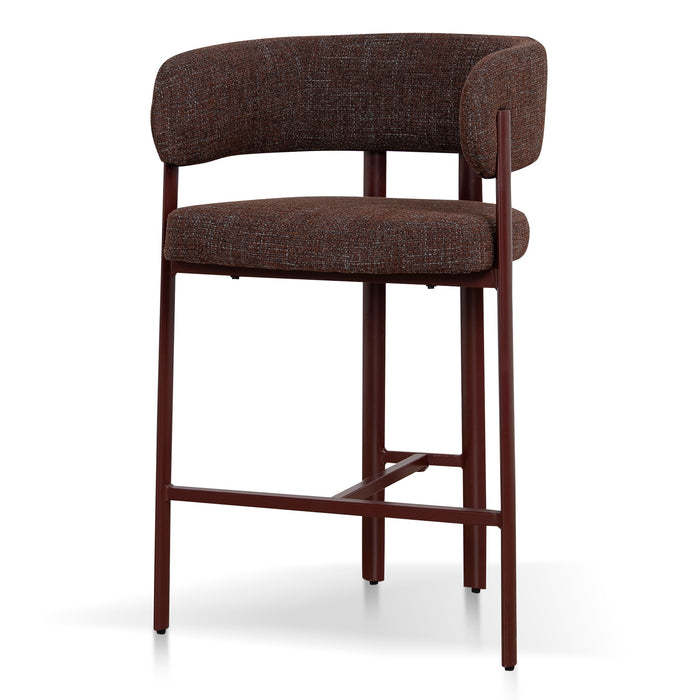 Red Barstool - Moss Brown (Set of 2)